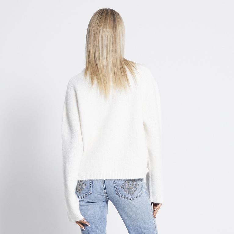 Knit cardigan "Alva" Off white